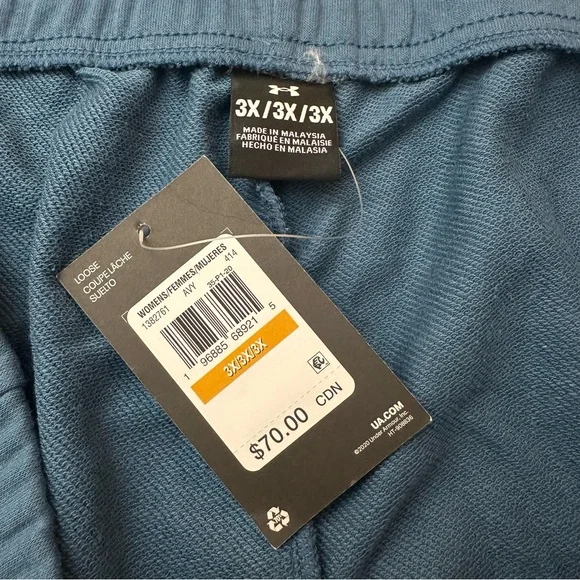 Under Armor Sweatpants Women’s Plus Size 3X Blue - Picture 3 of 7